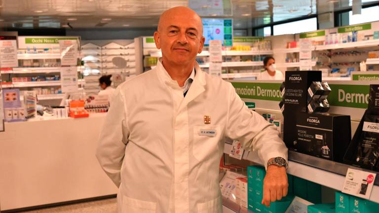 Alberto Lattuneddu, presidente di Federfarma Forlì-Cesena Alberto Lattuneddu, presidente di Federfarma Forlì-Cesena