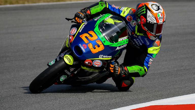 Moto3: vittoria thrilling di Garcia, Antonelli ottavo, Migno out Moto3: vittoria thrilling di Garcia, Antonelli ottavo, Migno out