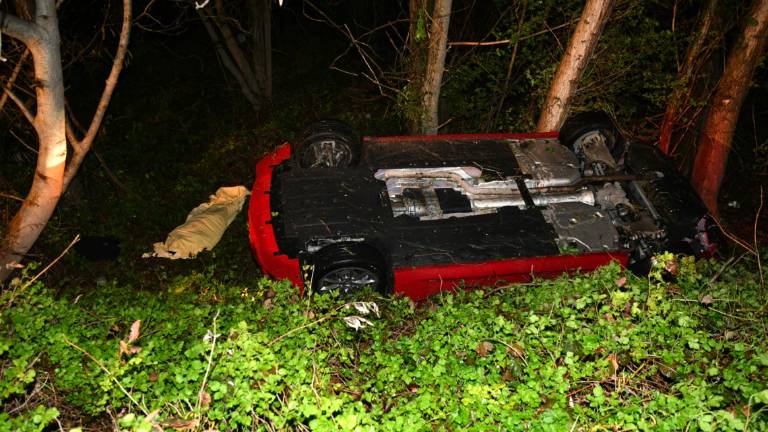 Forlì. Incidente mortale sulla Ravegnana: auto finisce nel dirupo Forlì. Incidente mortale sulla Ravegnana: auto finisce nel dirupo