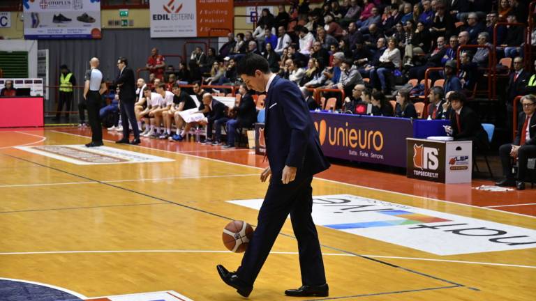 Basket A2, Martino: Unieuro, primo posto frutto di una regolarità pazzesca - VIDEO GALLERY Basket A2, Martino: Unieuro, primo posto frutto di una regolarità pazzesca - VIDEO GALLERY
