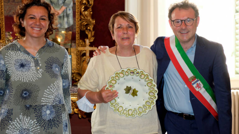 Faenza, l'omaggio a Marisa Tronconi Faenza, l'omaggio a Marisa Tronconi