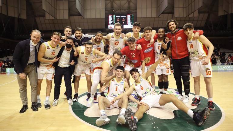 Basket A2, orgoglio Lotesoriere: L'OraSì non si piange addosso e riparte Basket A2, orgoglio Lotesoriere: L'OraSì non si piange addosso e riparte