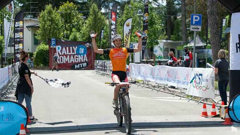 Mountain bike, bis di Frohn nella seconda tappa del Rally di Romagna Mountain bike, bis di Frohn nella seconda tappa del Rally di Romagna