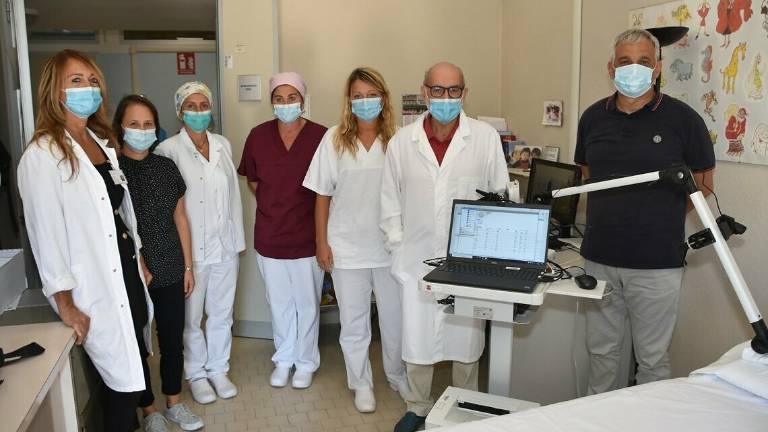 Forlì, apparecchio per la diagnosi dell'epilessia infantile Forlì, apparecchio per la diagnosi dell'epilessia infantile