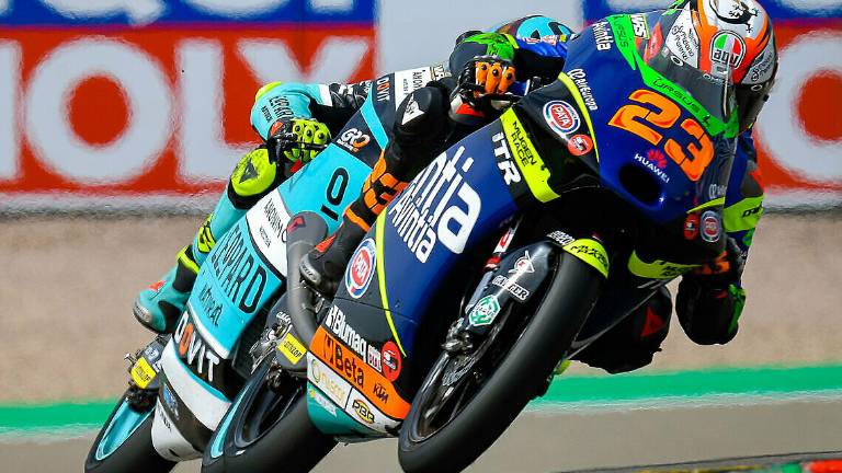 Moto3: Fenati in pole, Migno e Antonelli in seconda fila Moto3: Fenati in pole, Migno e Antonelli in seconda fila