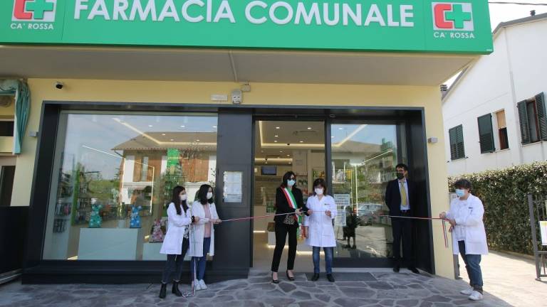 Forlì, inaugurata la farmacia comunale Ca' Rossa Forlì, inaugurata la farmacia comunale Ca' Rossa