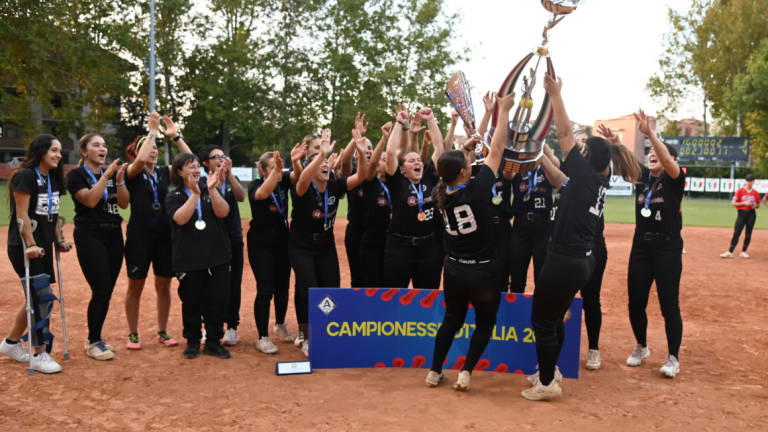 Softball A1, l'Italposa Forlì vince il suo sesto scudetto