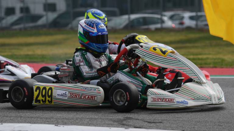 Kart, Giacomo Pedrini migliore italiano all'Adria Karting Raceway Kart, Giacomo Pedrini migliore italiano all'Adria Karting Raceway