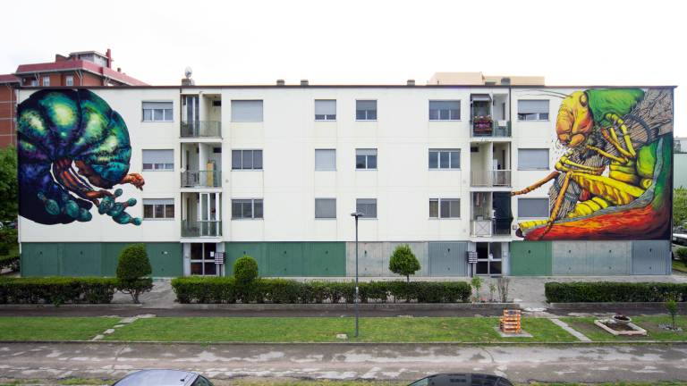 I muri di Ravenna tela dei grandi nomi della street art I muri di Ravenna tela dei grandi nomi della street art