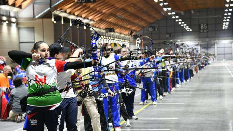 Tiro con l'arco, Marco Bruno e Marcella Tonioli mattatori ai tricolori di Rimini Tiro con l'arco, Marco Bruno e Marcella Tonioli mattatori ai tricolori di Rimini