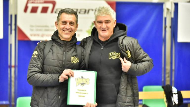 Basket B, la Virtus ufficializza le conferme del dg Torreggiani e del diesse Marchi Basket B, la Virtus ufficializza le conferme del dg Torreggiani e del diesse Marchi
