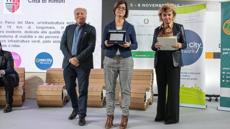 Rimini Green City: il progetto Parco del Mare premiato a Ecomondo Rimini Green City: il progetto Parco del Mare premiato a Ecomondo