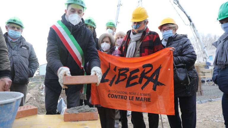 Prima pietra per 18 alloggi Erp alla Colonia Prealpi di Cesenatico Prima pietra per 18 alloggi Erp alla Colonia Prealpi di Cesenatico