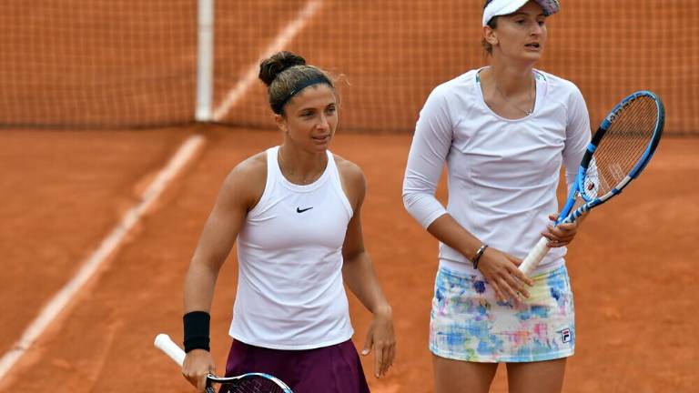 Tennis, Sara Errani centra la semifinale in doppio a Roma Tennis, Sara Errani centra la semifinale in doppio a Roma