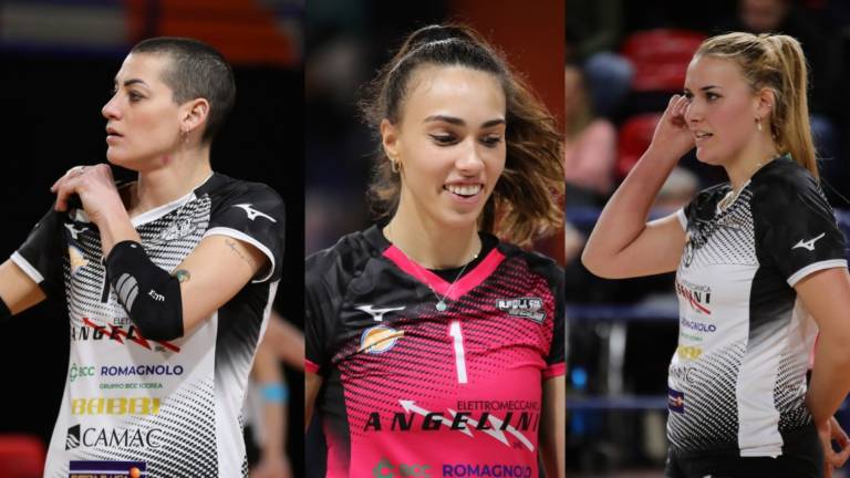 Volley B1 donne, l'Angelini riparte da Benazzi, Pinali e Calisesi Volley B1 donne, l'Angelini riparte da Benazzi, Pinali e Calisesi