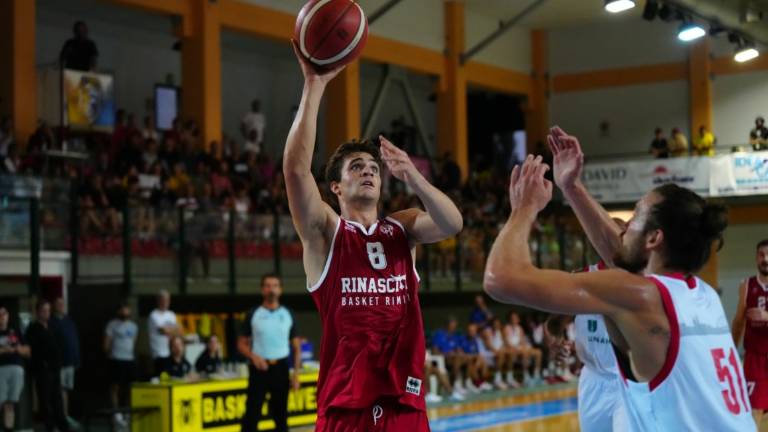 Basket, RivieraBanca sconfitta in amichevole a Reggio Emilia (97-63) Basket, RivieraBanca sconfitta in amichevole a Reggio Emilia (97-63)