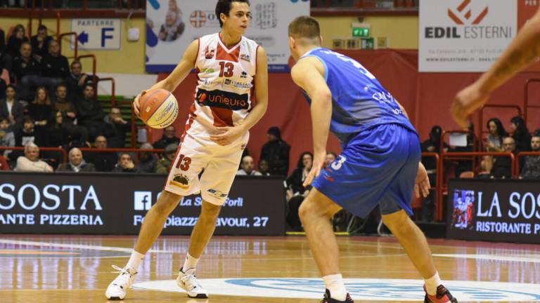 Basket A2, l'Unieuro perde Marini: ha firmato per Napoli Basket A2, l'Unieuro perde Marini: ha firmato per Napoli