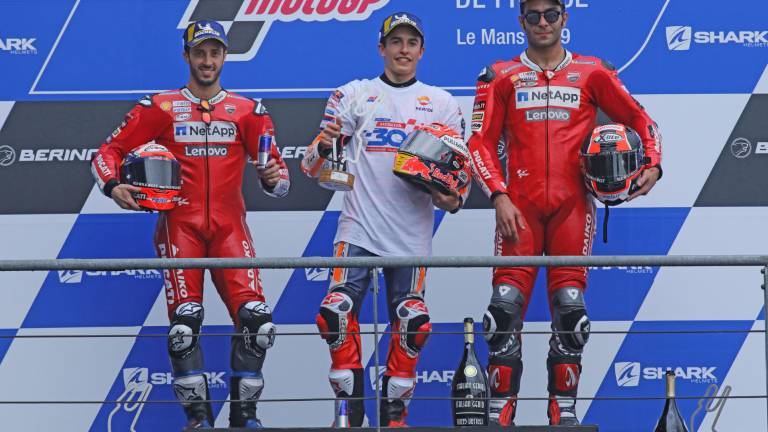 MotoGp, domina Marquez Dovizioso è secondo MotoGp, domina Marquez Dovizioso è secondo