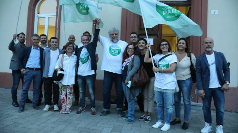 Gatteo, il centrodestra festeggia la vittoria di Roberto Pari Gatteo, il centrodestra festeggia la vittoria di Roberto Pari