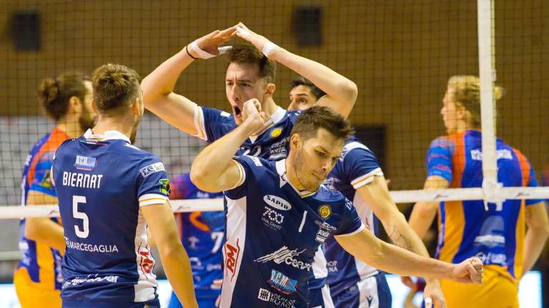 Volley Superlega, la Consar riceve Vibo Valentia. Slitta ancora il match con Piacenza Volley Superlega, la Consar riceve Vibo Valentia. Slitta ancora il match con Piacenza