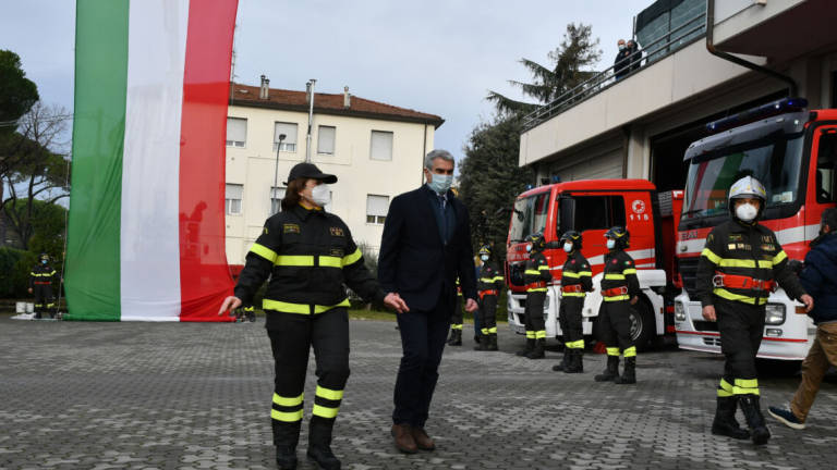 Forlì, i Vigili del Fuoco celebrano Santa Barbara - galleria Forlì, i Vigili del Fuoco celebrano Santa Barbara - galleria