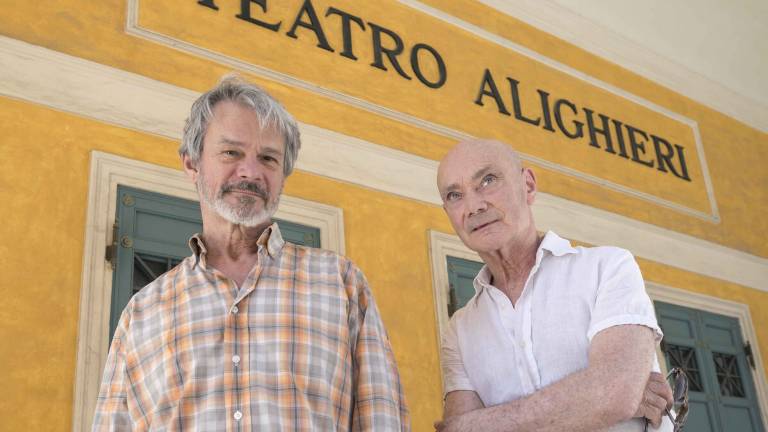 Vetrano e Randisi sono Lucrezio e Seneca al Ravenna festival Vetrano e Randisi sono Lucrezio e Seneca al Ravenna festival