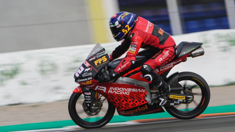 Motociclismo, un'aria triste ai test del Gresini Racing a Valencia Motociclismo, un'aria triste ai test del Gresini Racing a Valencia