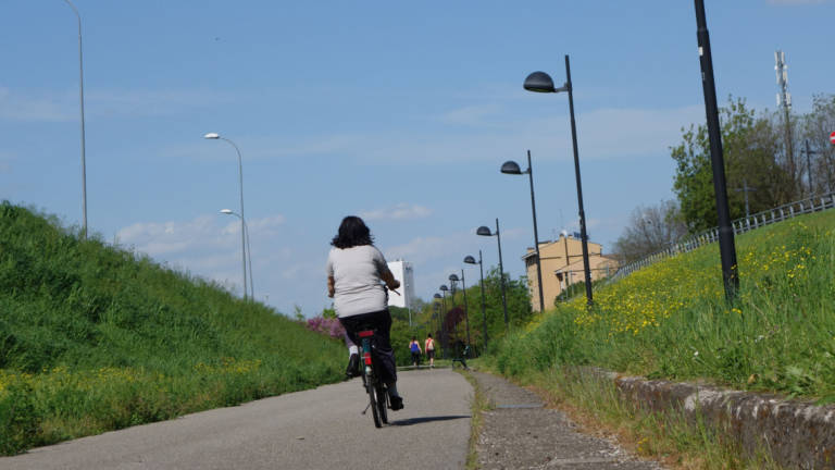 Castel San Pietro, test di mobilità alternativa Castel San Pietro, test di mobilità alternativa