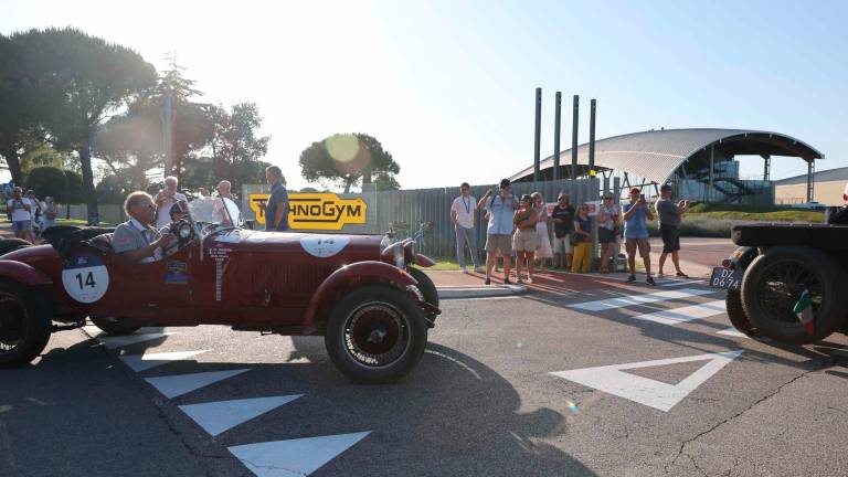 Passione auto: per la Mille Miglia tappa alla Technogym di Cesena FOTOGALLERY Passione auto: per la Mille Miglia tappa alla Technogym di Cesena FOTOGALLERY