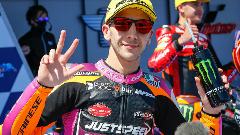 Moto3, splendida pole position di Andrea Migno a Le Mans Moto3, splendida pole position di Andrea Migno a Le Mans