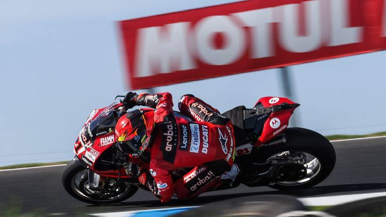 Superbike, Rinaldi: quarto tempo in Australia Superbike, Rinaldi: quarto tempo in Australia