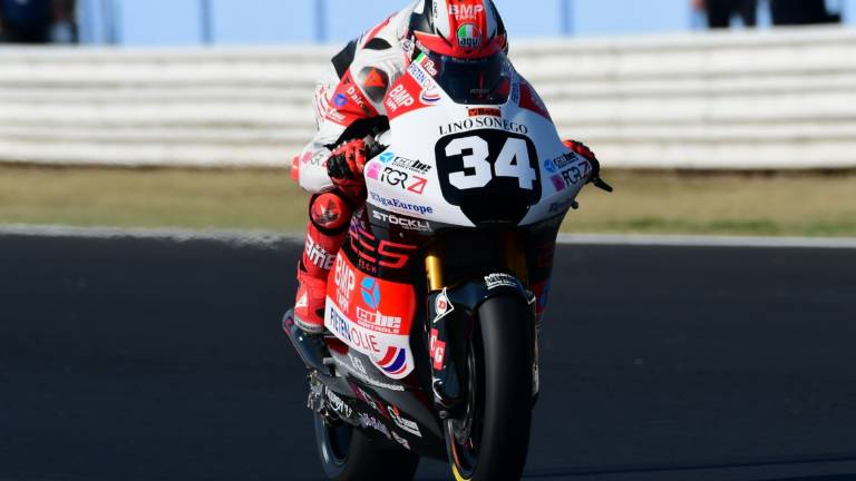 Moto2, a Misano vince Acosta, un ottimo Pasini chiude 10° Moto2, a Misano vince Acosta, un ottimo Pasini chiude 10°