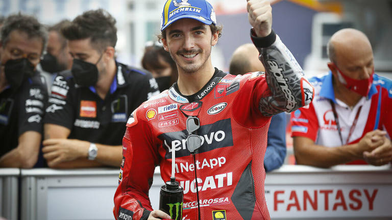 MotoGp, fantastica pole position di Bagnaia a Misano MotoGp, fantastica pole position di Bagnaia a Misano