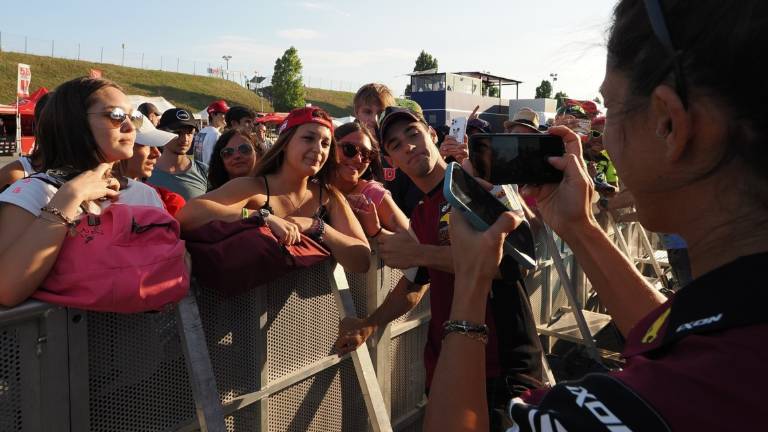 MotoGp, a Misano i piloti incontrano i tifosi - Gallery MotoGp, a Misano i piloti incontrano i tifosi - Gallery