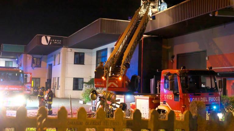 Bagnacavallo, incendio nella notte - Gallery Bagnacavallo, incendio nella notte - Gallery