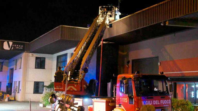 Bagnacavallo, incendio nella notte - Gallery Bagnacavallo, incendio nella notte - Gallery