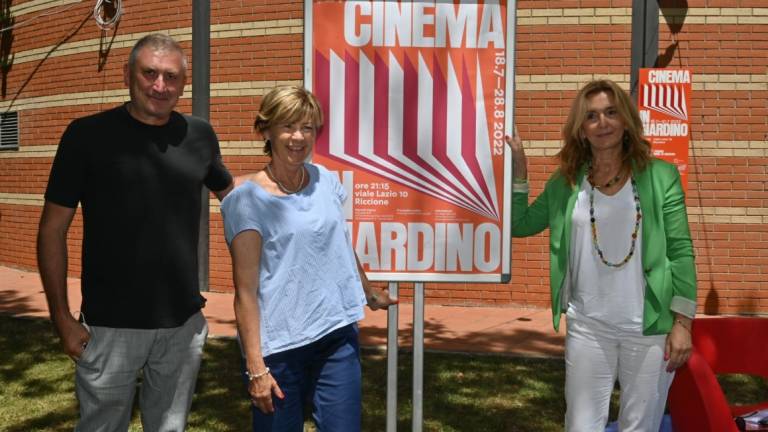 Cinema in giardino a Riccione da oggi Cinema in giardino a Riccione da oggi