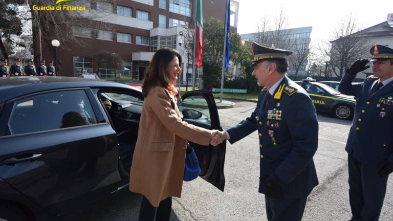 Rimini, il Prefetto incontra la Guardia di Finanza Rimini, il Prefetto incontra la Guardia di Finanza
