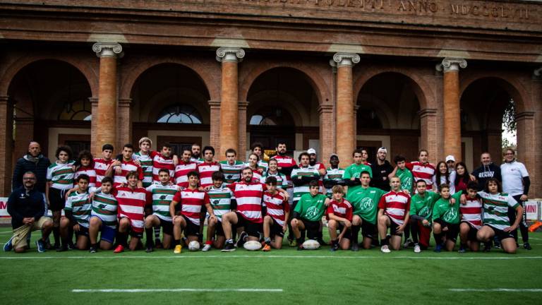 Castel Sismondo si accende per i 20 anni del Rimini Rugby Castel Sismondo si accende per i 20 anni del Rimini Rugby
