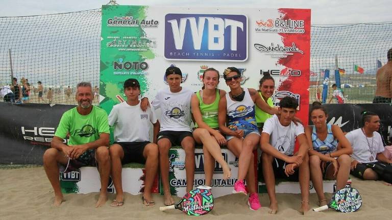 Beach Tennis, pioggia di medaglie per il Pura Vida Riccione Beach Tennis, pioggia di medaglie per il Pura Vida Riccione