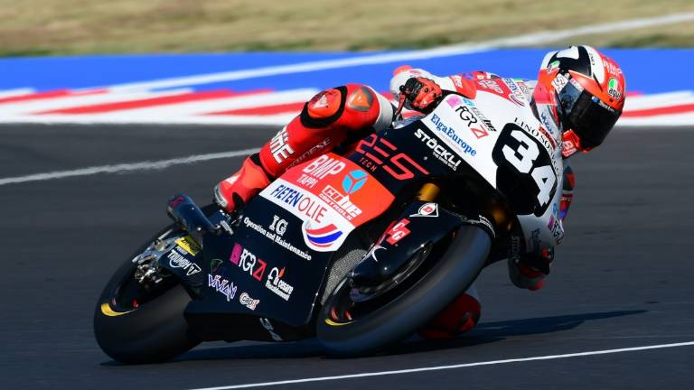 Moto2, a Misano c'è Vietti in pole, splendido quinto tempo per Pasini Moto2, a Misano c'è Vietti in pole, splendido quinto tempo per Pasini