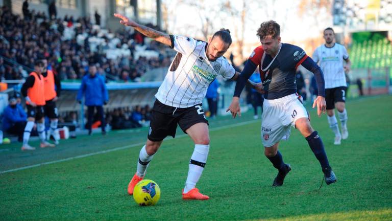 Luigi Silvestri nel match dello scorso anno contro la Torres (foto Gianmaria Zanotti) Luigi Silvestri nel match dello scorso anno contro la Torres (foto Gianmaria Zanotti)
