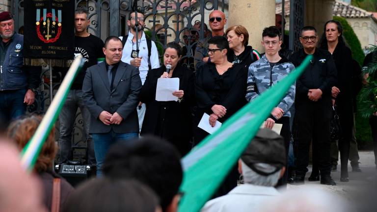A Predappio adunata silenziosa per l’anniversario della Marcia su Roma A Predappio adunata silenziosa per l’anniversario della Marcia su Roma