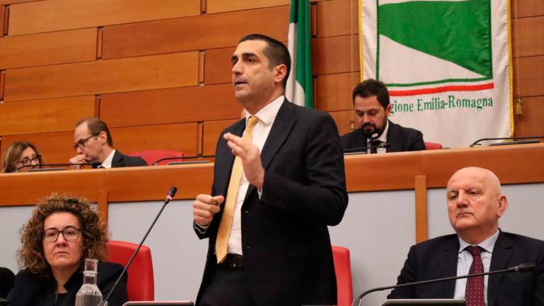 Il presidente della Regione Michele De Pascale Il presidente della Regione Michele De Pascale