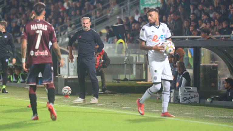 L’allenatore della Reggiana Davide Dionigi (Zanotti) L’allenatore della Reggiana Davide Dionigi (Zanotti)