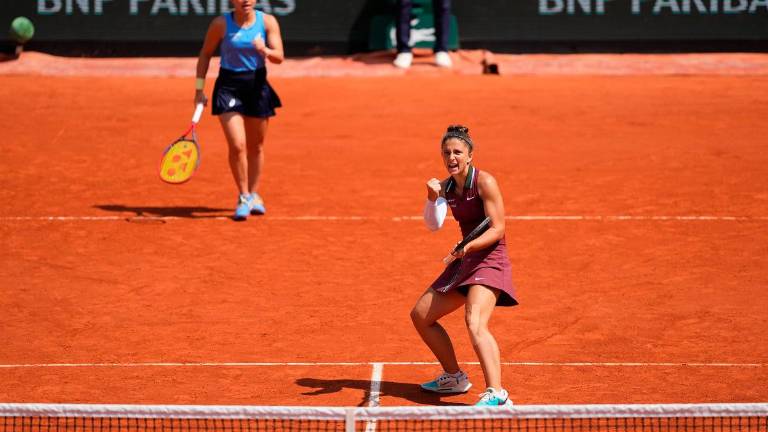 La grinta di Jasmine Paolini e Sara Errani La grinta di Jasmine Paolini e Sara Errani