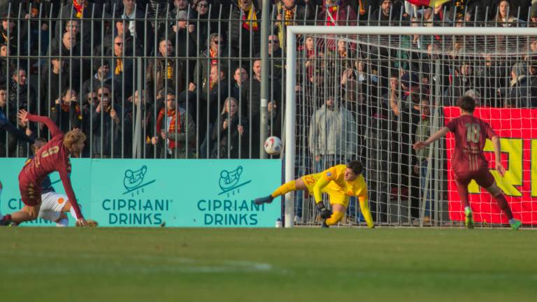 Un’occasione per Marco Motti nella partita Ravenna-Tau Altopascio dello scorso 24 novembre foto fiorentini Un’occasione per Marco Motti nella partita Ravenna-Tau Altopascio dello scorso 24 novembre foto fiorentini
