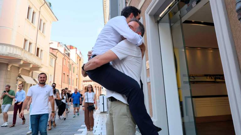 Enzo Lattuca ieri pomeriggio dopo la vittoria (Zanotti) Enzo Lattuca ieri pomeriggio dopo la vittoria (Zanotti)