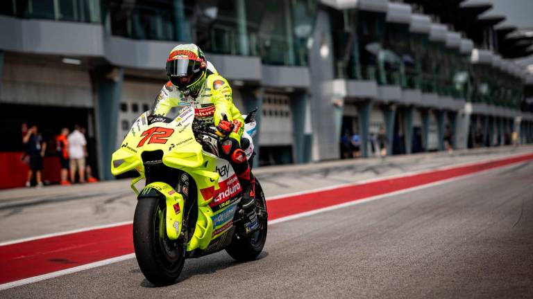 Marco Bezzecchi è sembrato in ritardo nei recenti test di Sepang Marco Bezzecchi è sembrato in ritardo nei recenti test di Sepang