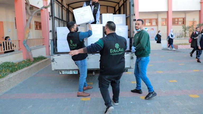 I volontari di EducAid in azione I volontari di EducAid in azione